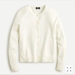 Jcrew featherweight cashmere cardigan